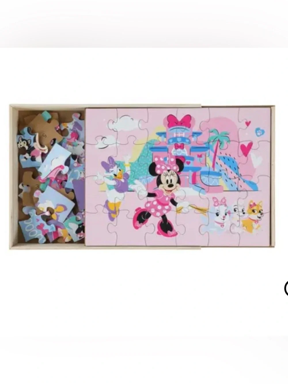Disney Minnie Mouse Wooden Puzzle Set - 5 Pack